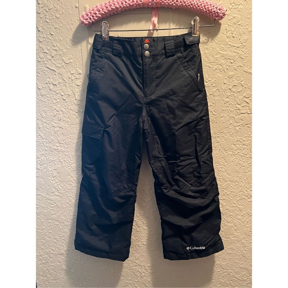 Columbia Kids Black Snow Pants Size XS Omni Heat